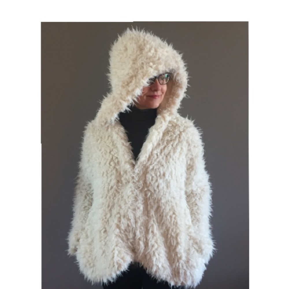 Free People faux-shearling (NOT shearling) coat